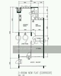 Blk 418 Ang Mo Kio Avenue 10 (Ang Mo Kio), HDB 3 Rooms #128057882